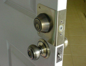 Two lock door