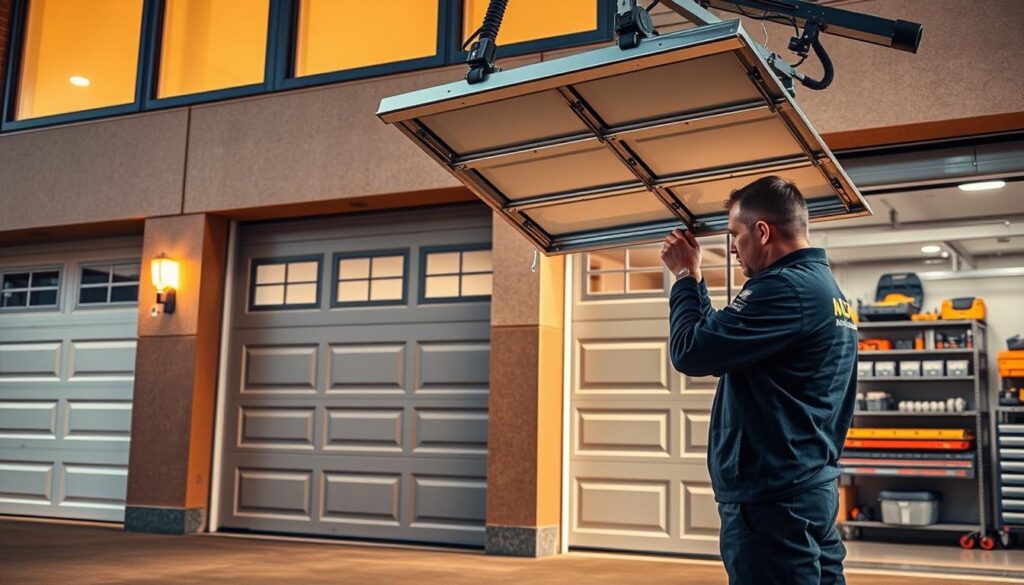 residential garage doors repair service